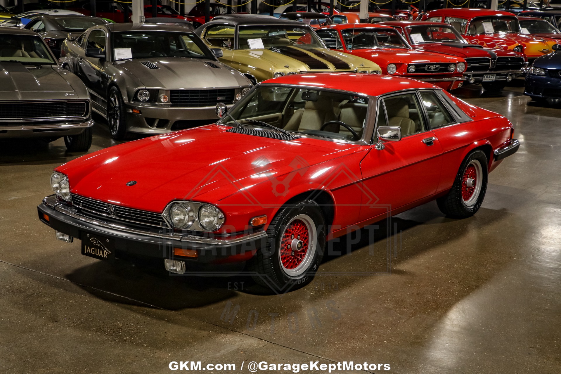 Jaguar-Xjs-1990-Red-BeigeTan-25