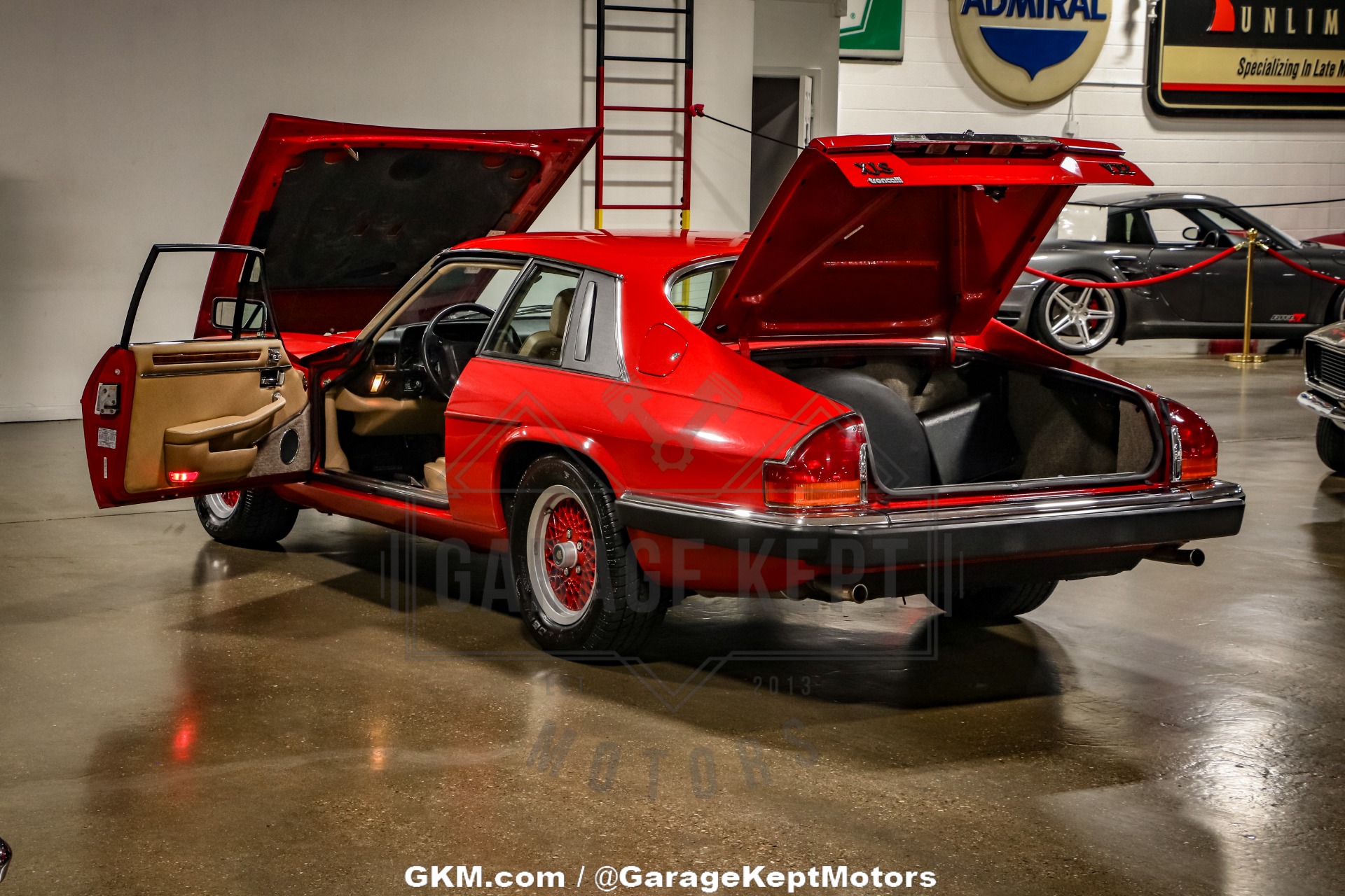 Jaguar-Xjs-1990-Red-BeigeTan-34