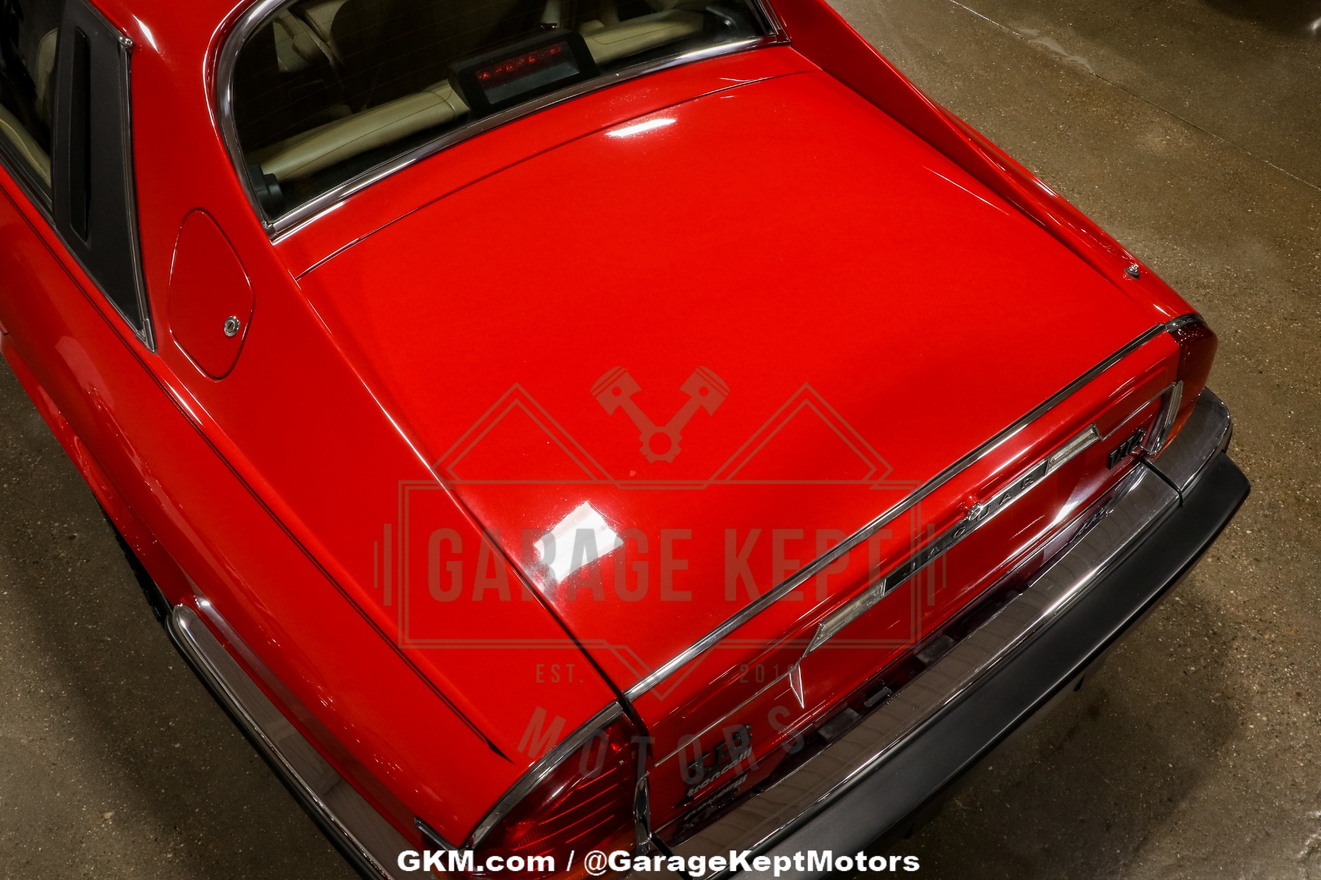 Jaguar-Xjs-1990-Red-BeigeTan-40