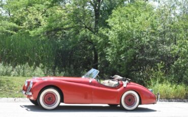 Jaguar-Xk120-1952-Red-Tan-2