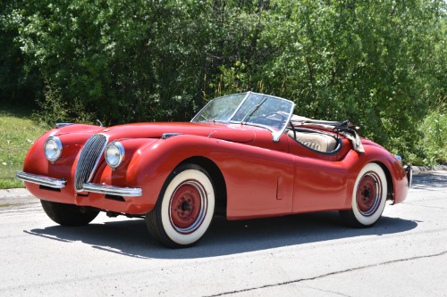 Jaguar-Xk120-1952-Red-Tan-5