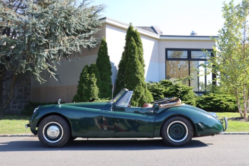 Jaguar-Xk120-1953-Green-Tan-2