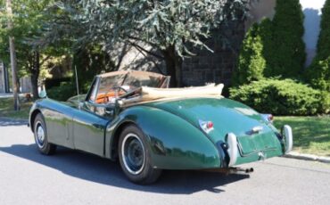 Jaguar-Xk120-1953-Green-Tan-4