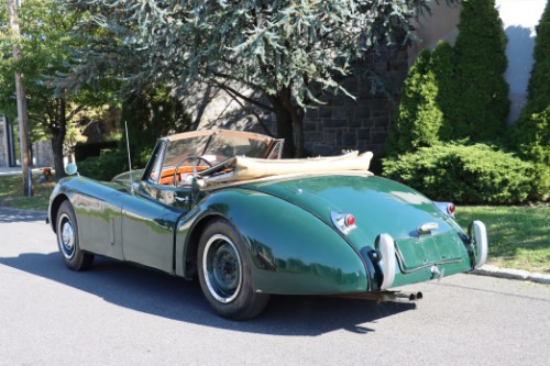 Jaguar-Xk120-1953-Green-Tan-4