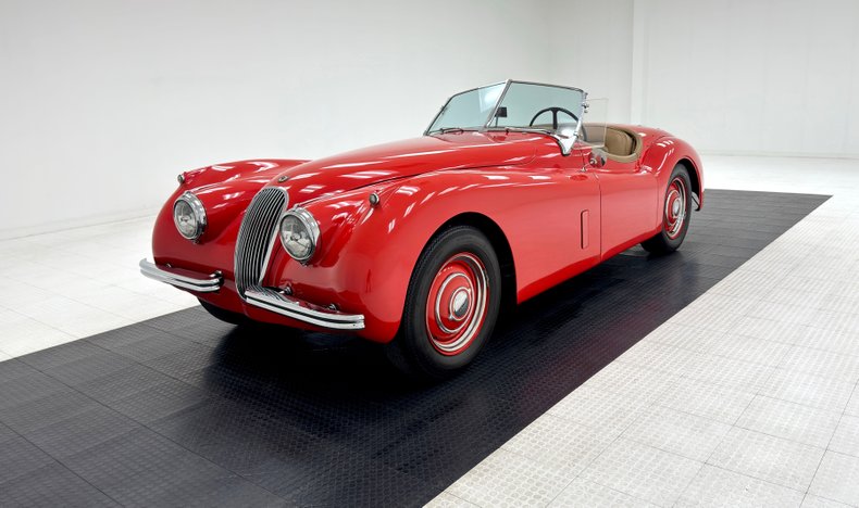 Jaguar-Xk120-1954-Red-Beige-10