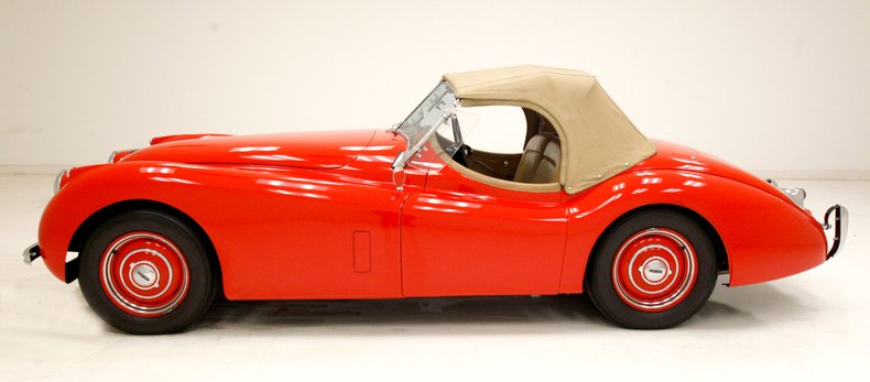 Jaguar-Xk120-1954-Red-Beige-2