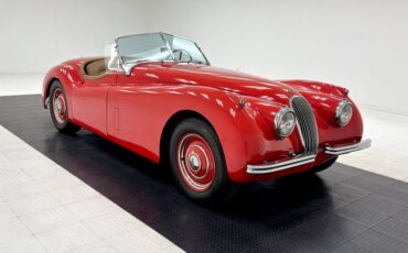Jaguar-Xk120-1954-Red-Beige-29