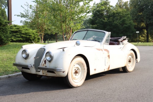 Jaguar-Xk120-1954-White-Red-1