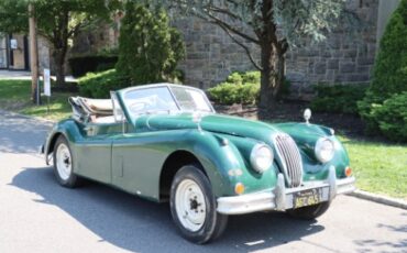 Jaguar-Xk140-1956-Green-Gray