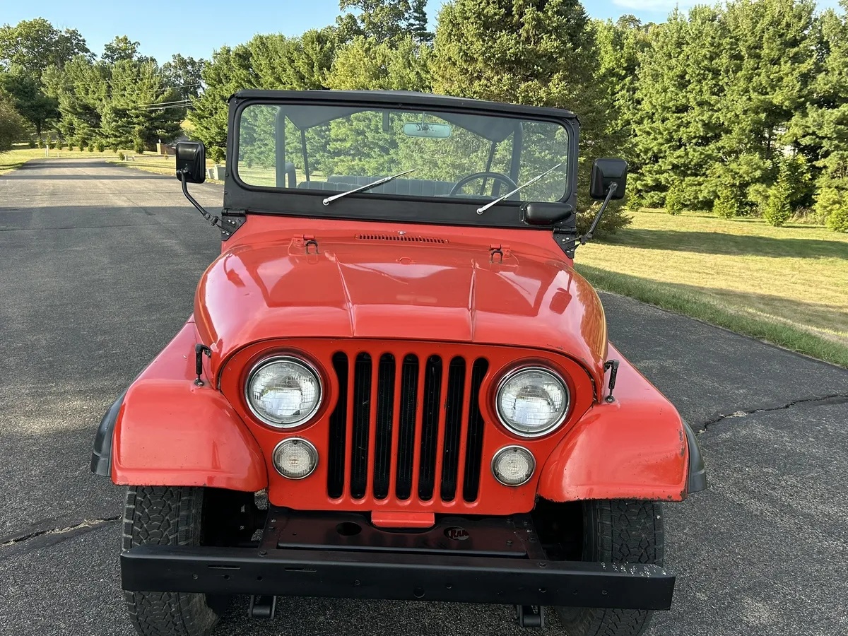 Jeep-Cj-5-1973-Orange-Tan-9