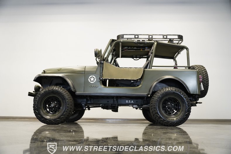 Jeep-Cj7-1985-Army-Green-Gray-17