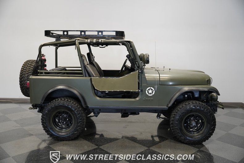 Jeep-Cj7-1985-Army-Green-Gray-27