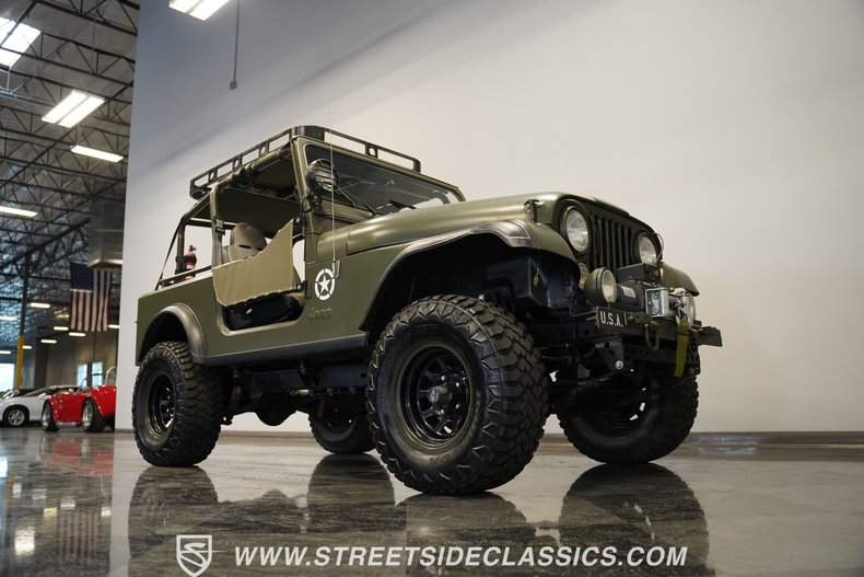 Jeep-Cj7-1985-Army-Green-Gray-28