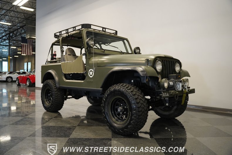 Jeep-Cj7-1985-Army-Green-Gray-29