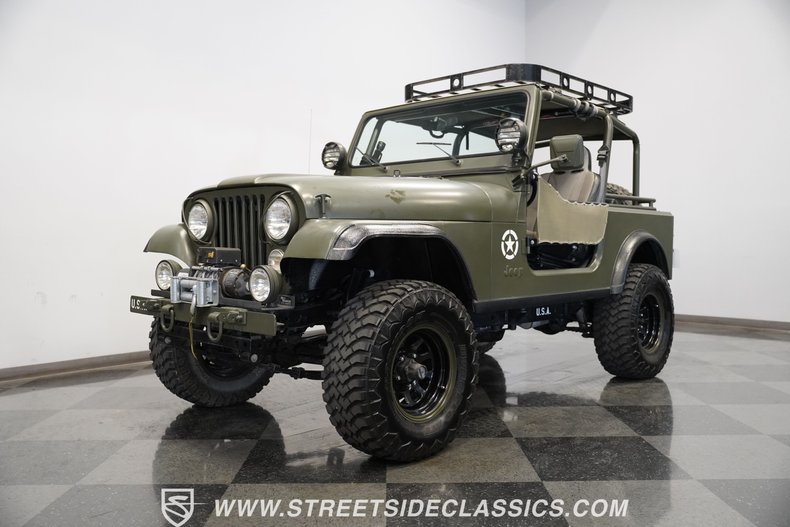 Jeep-Cj7-1985-Army-Green-Gray-43