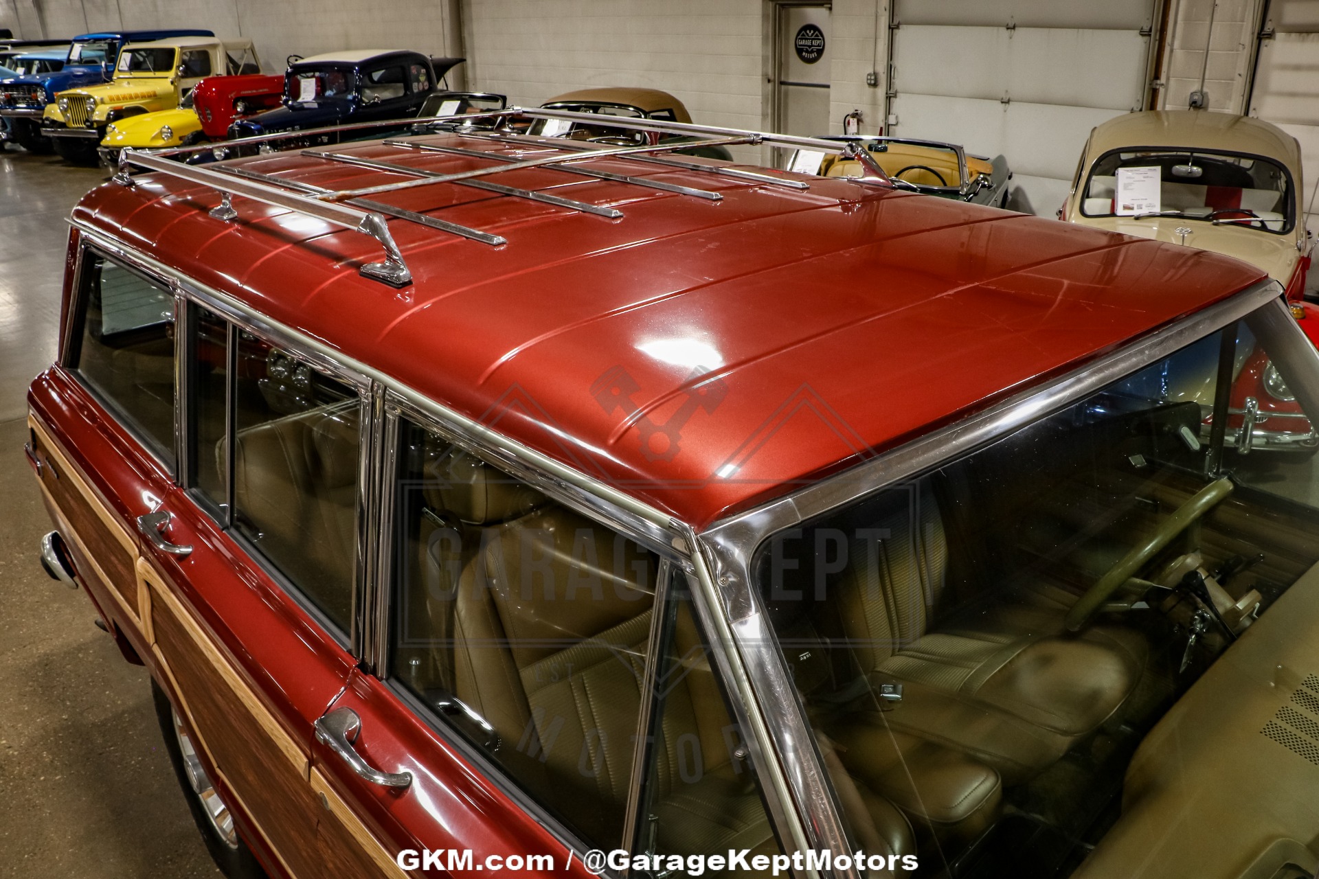 Jeep-Grand-wagoneer-1985-BurgundyMaroon-BeigeTan-14