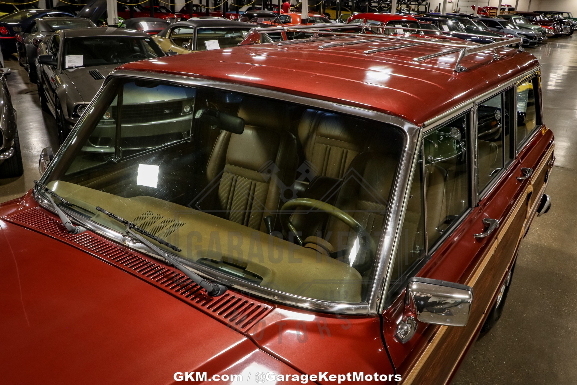 Jeep-Grand-wagoneer-1985-BurgundyMaroon-BeigeTan-17