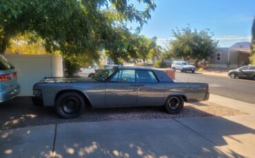 Lincoln-Continental-1965-Gray-Black