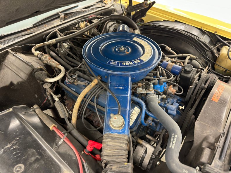 Lincoln-Continental-1973-Yellow-White-35