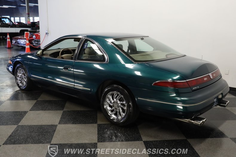 Lincoln-Mark-viii-1993-Deep-Jewel-Green-Tan-15