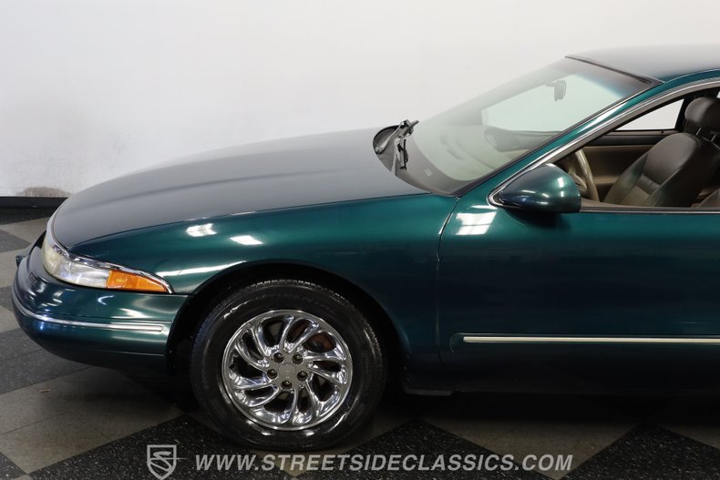 Lincoln-Mark-viii-1993-Deep-Jewel-Green-Tan-24