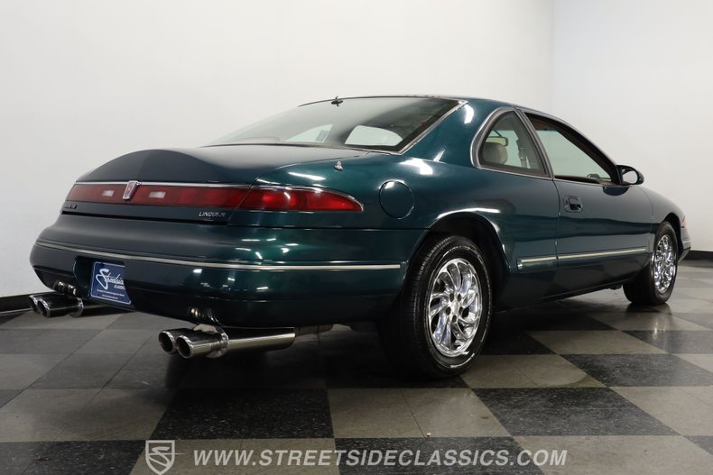 Lincoln-Mark-viii-1993-Deep-Jewel-Green-Tan-27