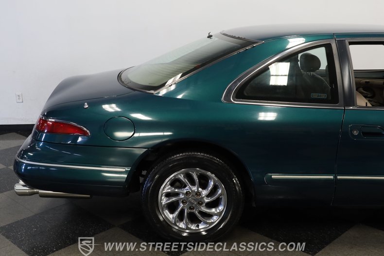 Lincoln-Mark-viii-1993-Deep-Jewel-Green-Tan-29
