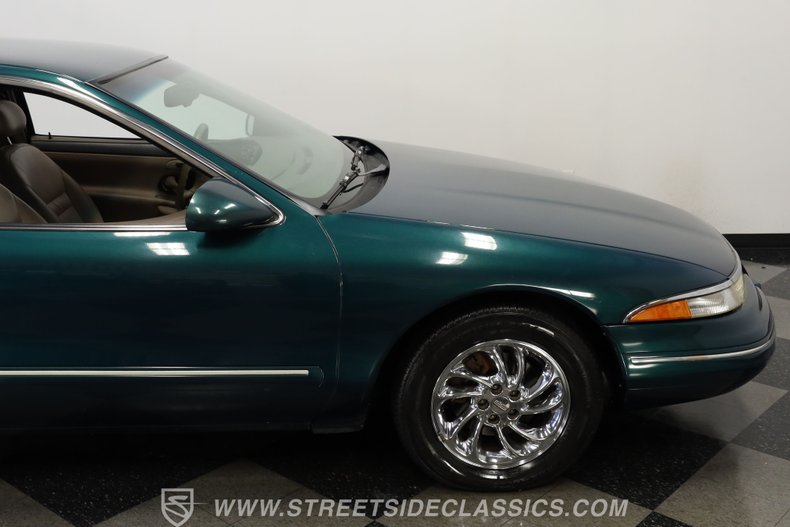 Lincoln-Mark-viii-1993-Deep-Jewel-Green-Tan-30