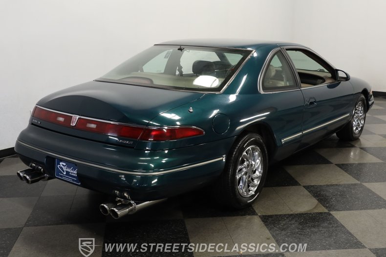 Lincoln-Mark-viii-1993-Deep-Jewel-Green-Tan-46