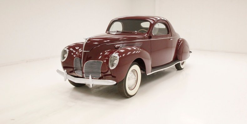 Lincoln-Zephyr-1938-Burgundy-Beige-41