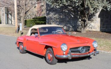 Mercedes-benz-190sl-1956-Red-Tan-1