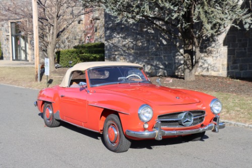 Mercedes-benz-190sl-1956-Red-Tan-1