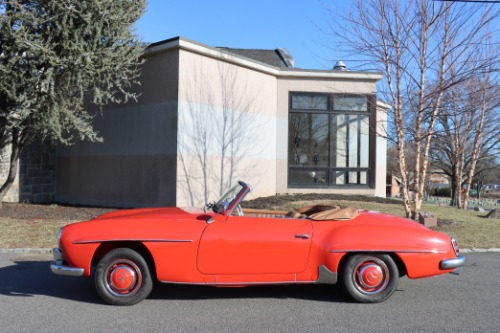 Mercedes-benz-190sl-1956-Red-Tan-3