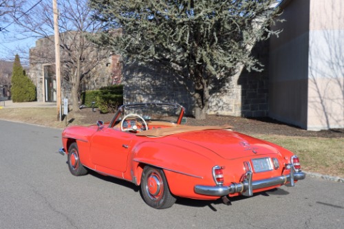 Mercedes-benz-190sl-1956-Red-Tan-5