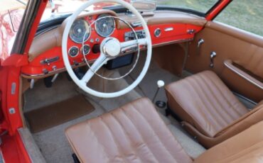 Mercedes-benz-190sl-1956-Red-Tan-6