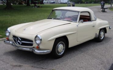 Mercedes-benz-190sl-1963-Ivory-Red-1