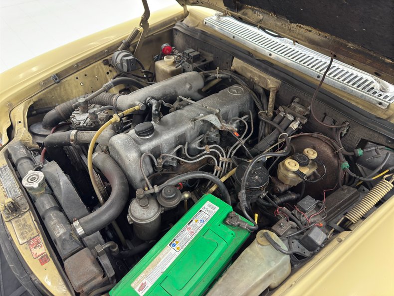 Mercedes-benz-300d-1975-Maple-Yellow-Saddle-38