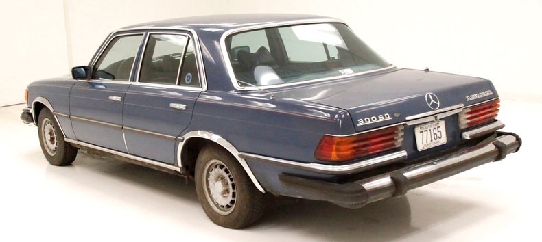 Mercedes-benz-300sd-1980-China-Blue-Blue-1