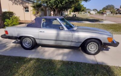 Mercedes benz 380sl 1982