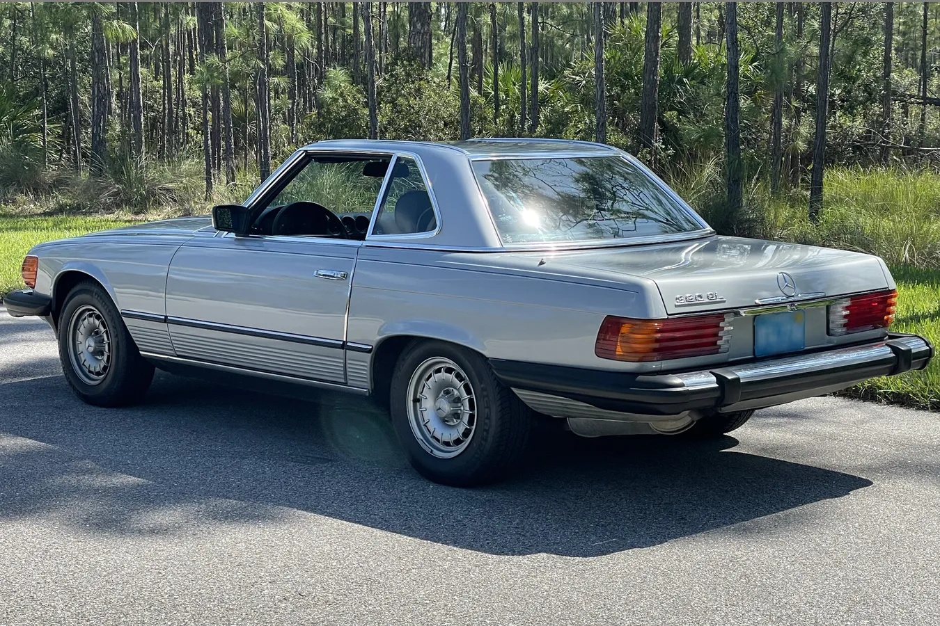 Mercedes-benz-380sl-1984-Astral-Silver-Blue-3