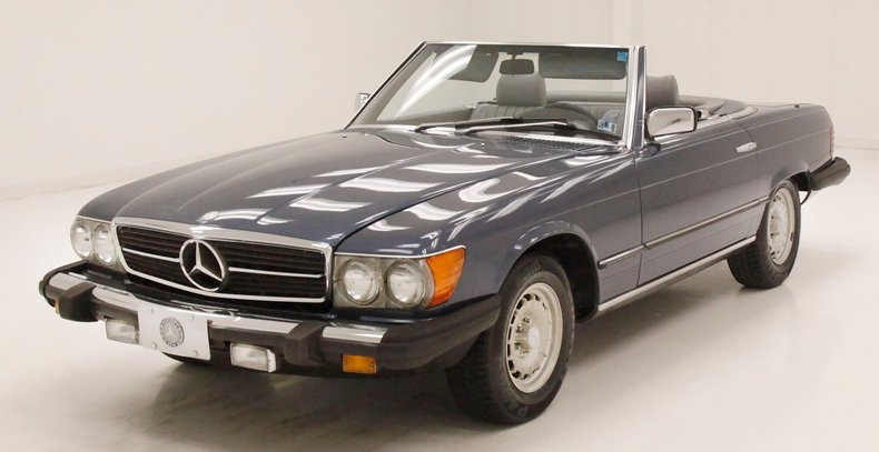 Mercedes-benz-380sl-1984-Dark-Lapis-Blue-Meta-Gray-1