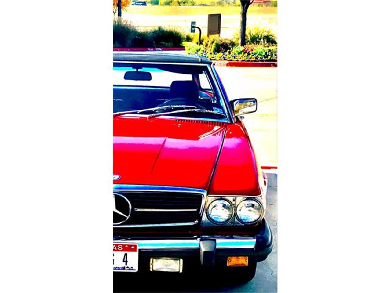 Mercedes-benz-380sl-1985-Red-Black-1