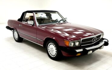 Mercedes-benz-560sl-1989-Garnet-Red-Cream-12
