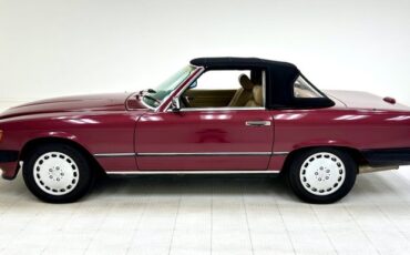 Mercedes-benz-560sl-1989-Garnet-Red-Cream-5