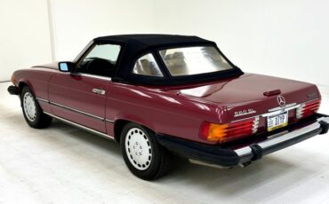 Mercedes-benz-560sl-1989-Garnet-Red-Cream-7