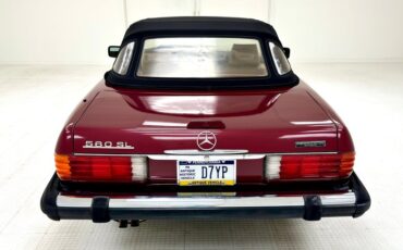 Mercedes-benz-560sl-1989-Garnet-Red-Cream-9