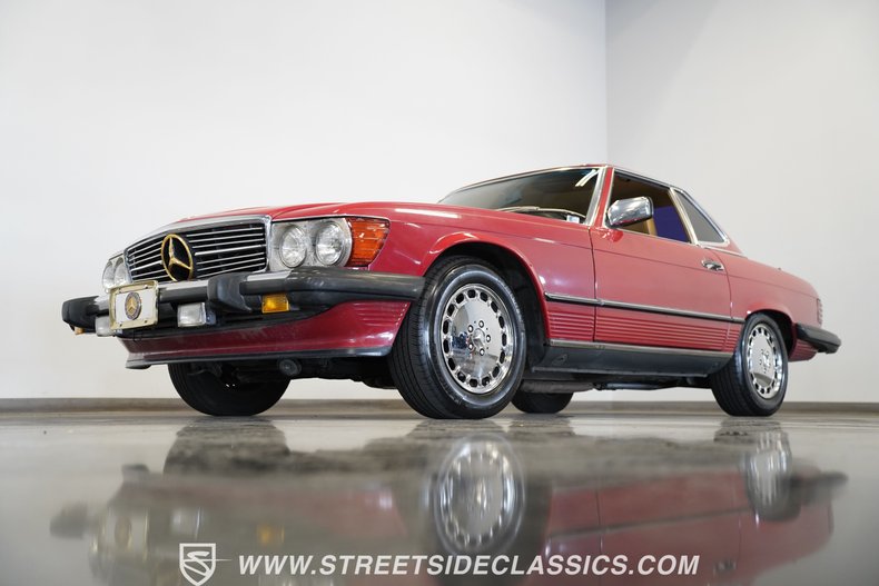 Mercedes-benz-560sl-1989-Signal-Red-Tan-21