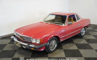 Mercedes-benz-560sl-1989-Signal-Red-Tan-23