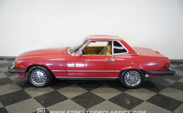 Mercedes-benz-560sl-1989-Signal-Red-Tan-24