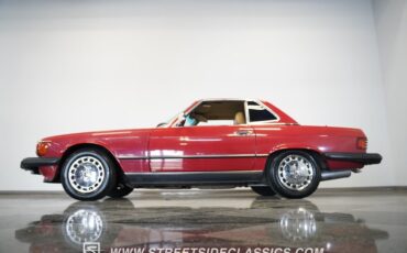 Mercedes-benz-560sl-1989-Signal-Red-Tan-25